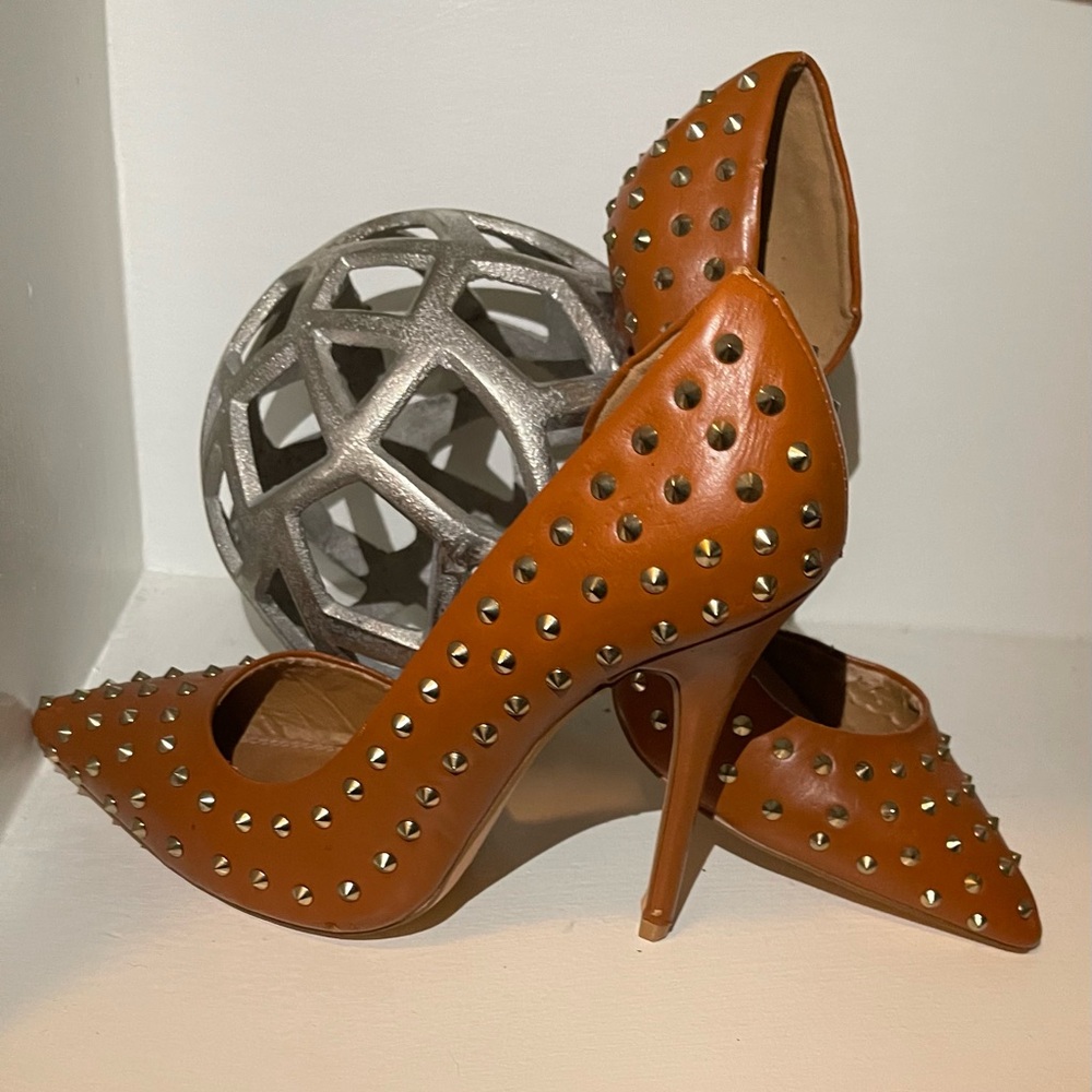 Studded Heels